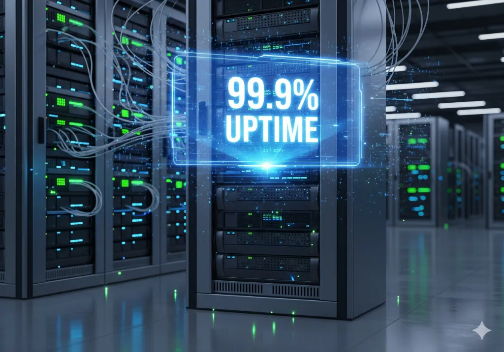 Your website stays online — always there when it matters.